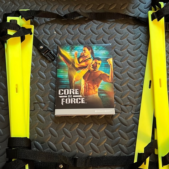 Beachbody Media Core De Force Base Dvds With Agility Ladder Poshmark